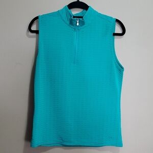 Maggie Lane Sleeveless Teal Top Size Medium